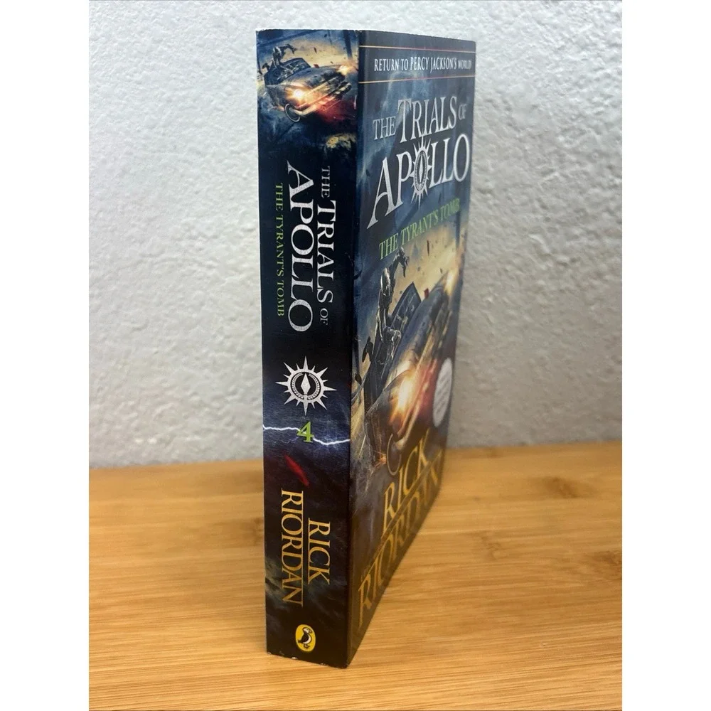 The Trials of Apollo 4. The Tyrant's Tomb  |  Rick Riordan